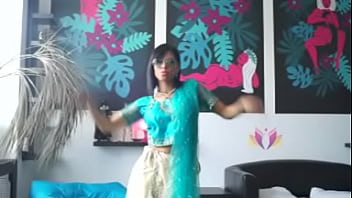 Preview 3 of Lovers Bus - Canela Skin dancing on Indian Bollywood Song