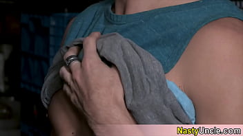 Preview 3 of Yuong Vergin Pormp - Lets play twister in the garage It was Vinny who came up with the idea but he is too sexy to resist
