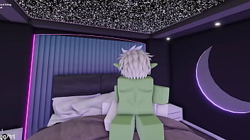 Preview 3 of Canilion Xxx Video - Roblox whore fucking with a stranger / Puta de Roblox follando con un desconocido
