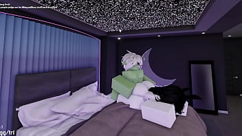 Preview 4 of Canilion Xxx Video - Roblox whore fucking with a stranger / Puta de Roblox follando con un desconocido