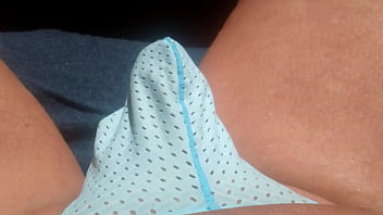 Preview 1 of Akse - Blue bulge thong part 1