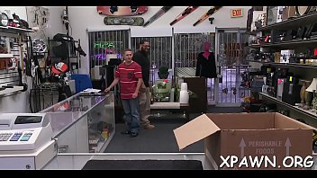 Preview 2 of Porn Retro Movie - Beauty that loves weenie is having loads of sex in shop