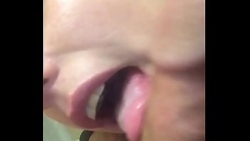 Preview 4 of Trans Nera - DeLaOMG letting petite girl show him what dick sucking skills she has
