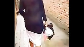 Preview 2 of Phim Sek Thu - My new gf on street in silky dress