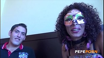 Preview 1 of Ghotki Fuking - Lorena Milf latina y Max el pollon espa&ntilde_ol, FOLLADA A CIEGAS, 