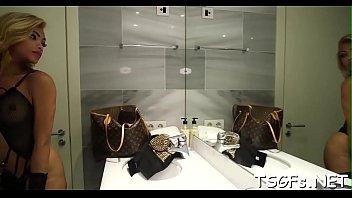 Preview 1 of Zn Ihxh - Lad likes sucking tranny&#039_s cock and balls and fucking her ass
