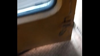 Preview 4 of He Spys On Mom Gettin Brutal Bbc - Dick flash in train indian