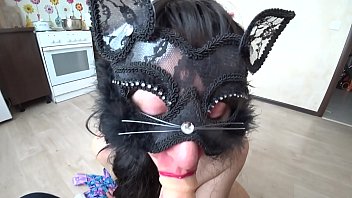 Preview 2 of Antay Hd - A young lesbian mature milf fucked strapon in her mouth and hairy pussy,  sweet orgasm and cream pie for daughter.