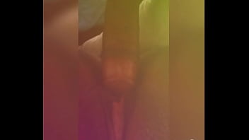 Preview 3 of San Moms Sax - Neon Deep in Wife&#039_s Tight Pussy - hardcorekinkycouple