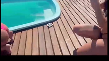 Preview 2 of Anal Orgasm Ffm - Fiz uma festinha com as gostosas da internet Putaria rolou solto