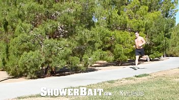 Preview 1 of Www Xxx School Girl Sexcom - ShowerBait Shower intimate fuck with hunks Alex Grey and Nate Stetson