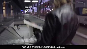 Preview 1 of Saxxx Vibeo Hd - BITCHES ABROAD - Russian tourist Selvaggia gets drilled POV
