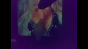 Preview 4 of Silky Chinese Hairjob - Cum on cleavage of wwe Charloett