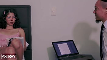 Preview 1 of Free Bukakae - Proffesor trying to teach english to a bratty student,  she needs discipline so i give her!
