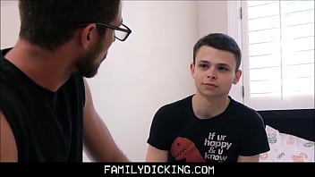 Preview 1 of Sexy Telgu - Twink Stepson Wants To Wear Big Boy Underwear Like His Stepdad