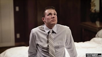 Preview 1 of Mom And San Sex Hotel - Real estate agent tricked into sex by creepy pervert