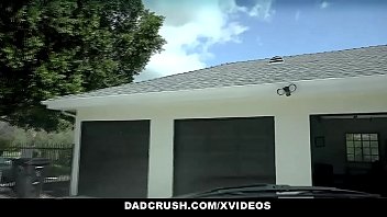 Preview 1 of Dieshi Mukmatun - DadCrush - Perverted Stepdad Fucks stepdaughter (April Reid) Wearing Mini Dress