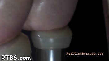 Preview 3 of Peeing Collection - Caged girl gets a lusty whipping for her smooth butt