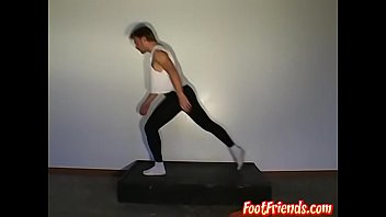 Preview 2 of Doctor Wiht Passant - Ballet dance and feet showing with hot gay dude Phillip