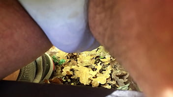 Preview 4 of Parking Wank - Pissing outside