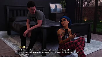 Preview 1 of Xnxx Ol - Being A DIK #152 - Busty Brunette With Hairy Pussy Gets Caught In the Shower