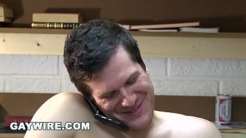 Preview 2 of Lesbian Sex Irajwapcom - GAYWIRE - Ex Boyfriend Parker London Has Phone Sex While Jerking Off In His Dorm Room