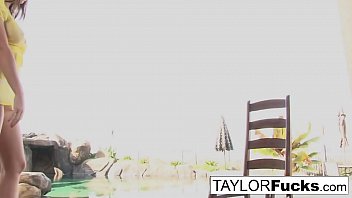 Preview 1 of Shodi Arbey - Naturally stacked Taylor plays with her pussy