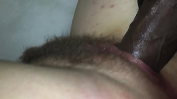 Preview 1 of Solo Dildo Tube - Hairy pussy gets fucked by bbc