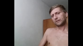 Preview 4 of Bathrobe Satin - My morning cum 3 doneNR