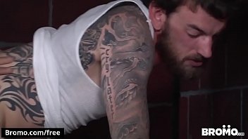 Preview 3 of Lucian Ben Neng - Bromo - Rocko South with Sebastian Young at Barebacked In Prison Part 3 Scene 1