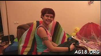 Preview 1 of Story Force Sex - Naughty teen lesbian babes are having great time together