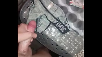 Preview 2 of Donq - Southrensmoke jerks his cock then cums on panties