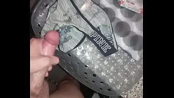 Preview 3 of Donq - Southrensmoke jerks his cock then cums on panties