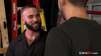 Preview 2 of Porn Seman Dulu - Gay Dudes Fuck in the Warehouse