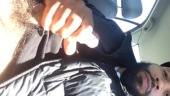Preview 3 of Dani Dannials Jhony - jerking in the car
