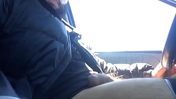Preview 1 of Dani Dannials Jhony - jerking in the car
