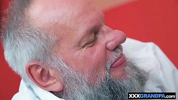 Preview 2 of Kind Movie - Grandpa licks and fucks hot latina teen Frida Sante