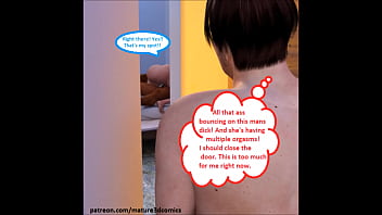 Preview 4 of Wwe Brock Lesner Sex - 3D Comic: Wife Humiliates Cuckold With New Butt Implants
