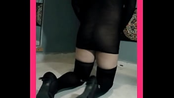 Preview 1 of Xxx Boy And Gril Full Hd - gay afeminado pasivo con ropa de mujer