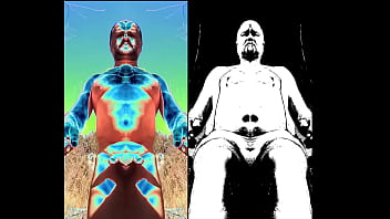 Preview 1 of Indian Pano - nudist skinny-dipping art