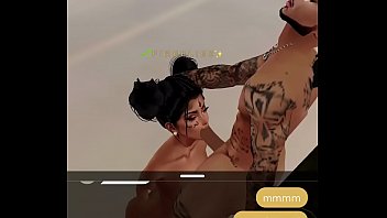 Preview 1 of African Prostitudes - IMVU @Alexx418 first time suck and fuck
