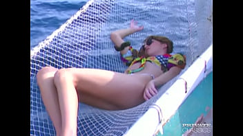 Preview 1 of Xxxviode 2018 4550saleviodexx - Irina Gets Anal Sex on the Deck of a Ship