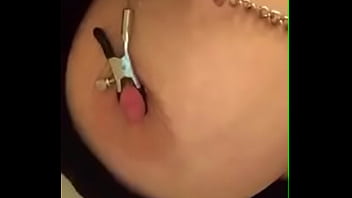 Preview 2 of Sexx Coupls - My gf nipple toy pain enjoy