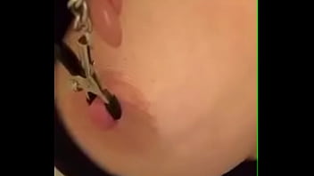 Preview 4 of Sexx Coupls - My gf nipple toy pain enjoy