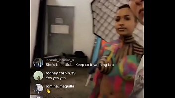 Preview 4 of Suvosiire Xxx - Instagram live nipple slip