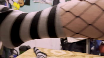 Preview 3 of Defloration Baby School - THIS NEW LINGERIE EXCITES ME SO MUCH THAT I MASTURBATE MERCILESSLY WHILE IMAGINING MY STEPBROTHER&#039_S PENIS.