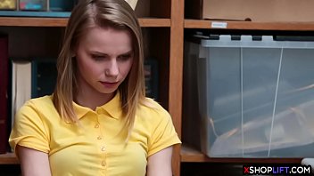 Preview 1 of Salope Gros Seins - Russian slender shoplifting teen got punish fucked