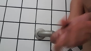 Preview 3 of Indian Child Fuck Women - Jacking off in the shower. Didnt get to finish