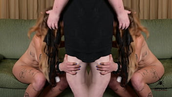 Preview 3 of Lesbiska Young Glasses - Hazel Ash and I have alot of fun on the couch