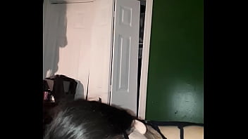Preview 2 of Big Cock Fuking Khosra - Daddysbadgirl giving me a blowjob